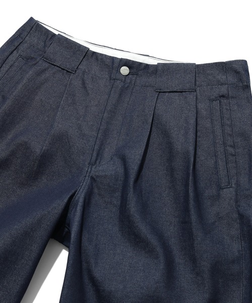 SILAS(サイラス)の「SHORT BAGGY DENIM PANTS(デニムパンツ・メンズ・ライトブルー/インディゴブルー・M/L)」の5枚目の写真