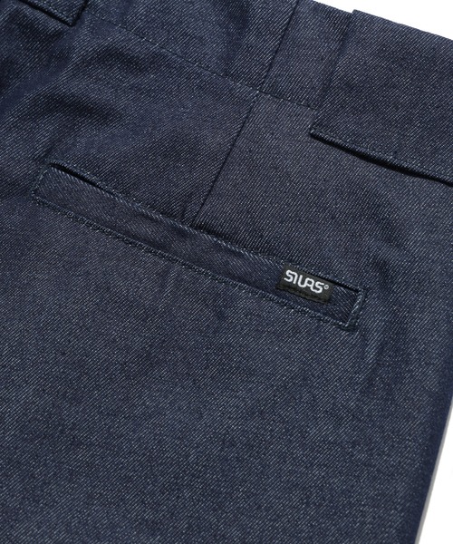 SILAS(サイラス)の「SHORT BAGGY DENIM PANTS(デニムパンツ・メンズ・ライトブルー/インディゴブルー・M/L)」の8枚目の写真
