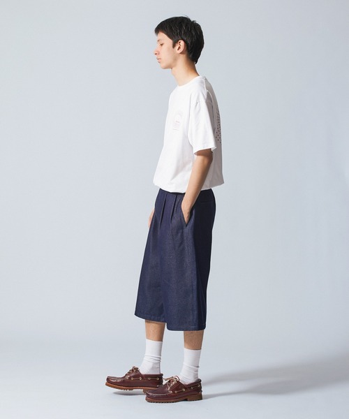 SILAS(サイラス)の「SHORT BAGGY DENIM PANTS(デニムパンツ・メンズ・ライトブルー/インディゴブルー・M/L)」の16枚目の写真