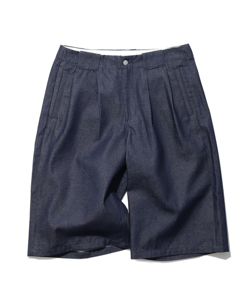 SILAS(サイラス)の「SHORT BAGGY DENIM PANTS(デニムパンツ・メンズ・ライトブルー/インディゴブルー・M/L)」の22枚目の写真