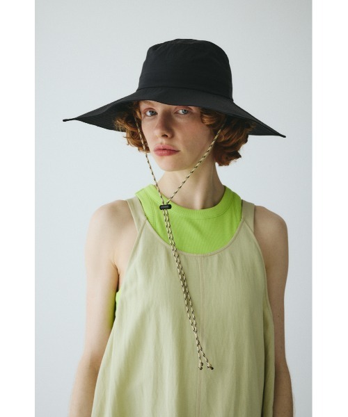 Square brim hat スクエアブリムキャップ（ハット）｜HeRIN.CYE 