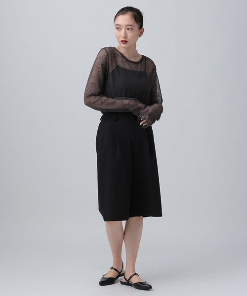 LEPSIM（レプシィム）の「シアープリーツデザインプルオーバー　639389（Tシャツ/カットソー・レディース・イエロー/ブルー/グレー/アイボリー・FREE）」の15枚目の写真