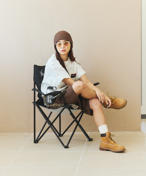 NANGA(ナンガ)の「NANGA × FREAK'S STORE/ナンガ × フリークスストア 別注 RESORT CHAIR リゾート チェア(アウトドアグッズ・メンズ・ブラック・ONESIZE)」の7枚目の写真