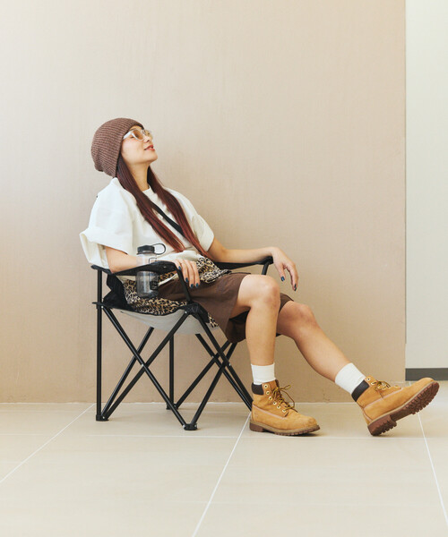 NANGA(ナンガ)の「NANGA × FREAK'S STORE/ナンガ × フリークスストア 別注 RESORT CHAIR リゾート チェア(アウトドアグッズ・メンズ・ブラック・ONESIZE)」の19枚目の写真