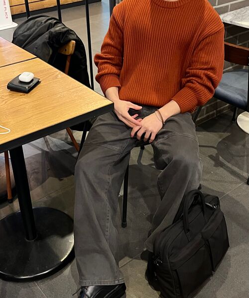KNITTED(ニッティド)の「コットンミニマムラウンドニットBLACK(ニット/セーター・レディース・その他・LARGE/MEDIUM/X-LARGE)」の20枚目の写真