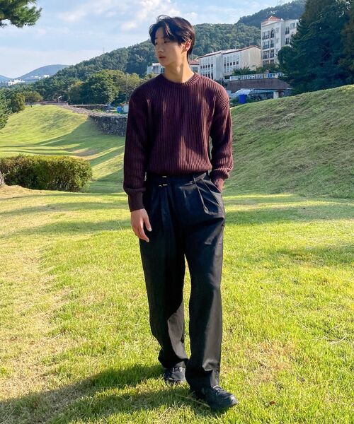 KNITTED(ニッティド)の「コットンミニマムラウンドニットBLACK(ニット/セーター・レディース・その他・LARGE/MEDIUM/X-LARGE)」の15枚目の写真