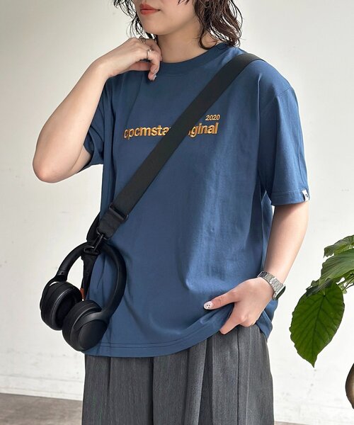 CPCM(シーピーシーエム)の「CPCMオリジナルロゴT(Tシャツ/カットソー・メンズ・ネイビー/ホワイト/レッド/ブラック/カーキ・X-LARGE/SMALL/MEDIUM/LARGE)」の4枚目の写真