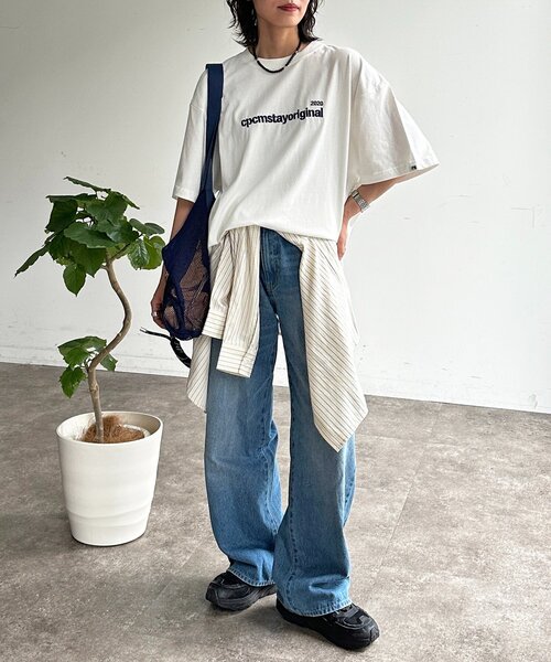 CPCM(シーピーシーエム)の「CPCMオリジナルロゴT(Tシャツ/カットソー・メンズ・ネイビー/ホワイト/レッド/ブラック/カーキ・X-LARGE/SMALL/MEDIUM/LARGE)」の17枚目の写真