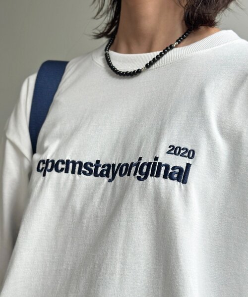 CPCM(シーピーシーエム)の「CPCMオリジナルロゴT(Tシャツ/カットソー・メンズ・ネイビー/ホワイト/レッド/ブラック/カーキ・X-LARGE/SMALL/MEDIUM/LARGE)」の18枚目の写真