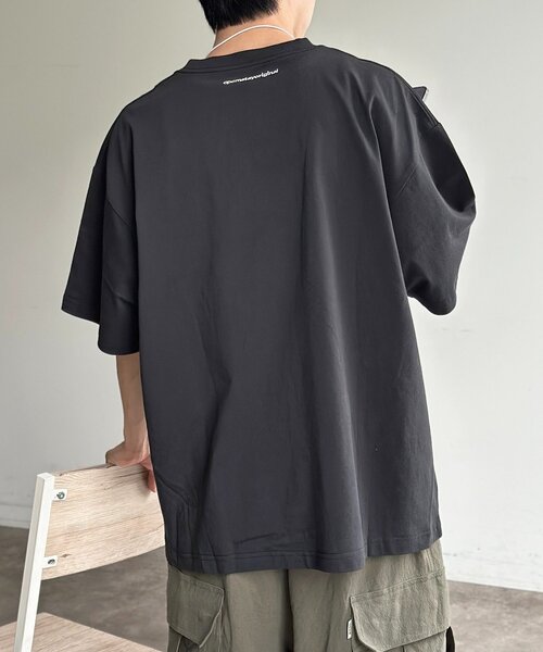 CPCM(シーピーシーエム)の「CPCMオリジナルロゴT(Tシャツ/カットソー・メンズ・ネイビー/ホワイト/レッド/ブラック/カーキ・X-LARGE/SMALL/MEDIUM/LARGE)」の21枚目の写真
