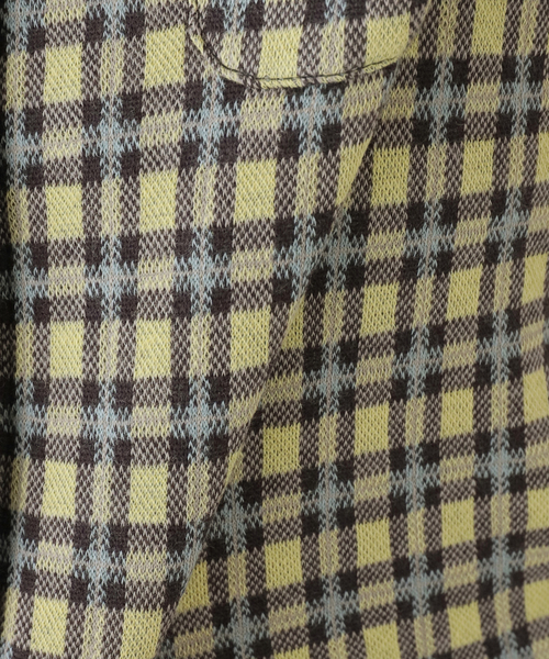 Oriens JOURNAL STANDARD(オリエンス ジャーナルスタンダード)の「【OBEY / オベイ】LILA MICRO CHECK P SS(Tシャツ/カットソー・レディース・イエロー・SMALL/MEDIUM)」の2枚目の写真