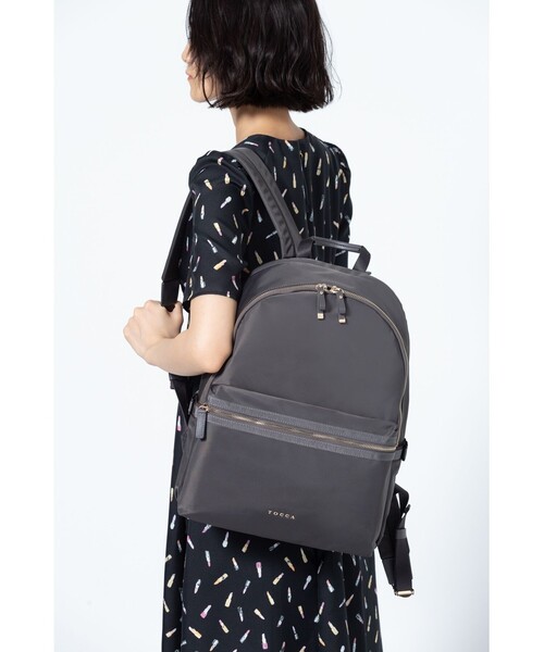 TOCCA(トッカ)の「OUVRIR BACKPACK バックパック(バックパック/リュック・レディース・ライトグレー系/ネイビー系/ブラック系・F)」の6枚目の写真
