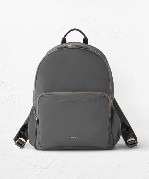 TOCCA(トッカ)の「OUVRIR BACKPACK バックパック(バックパック/リュック・レディース・ライトグレー系/ネイビー系/ブラック系・F)」の8枚目の写真