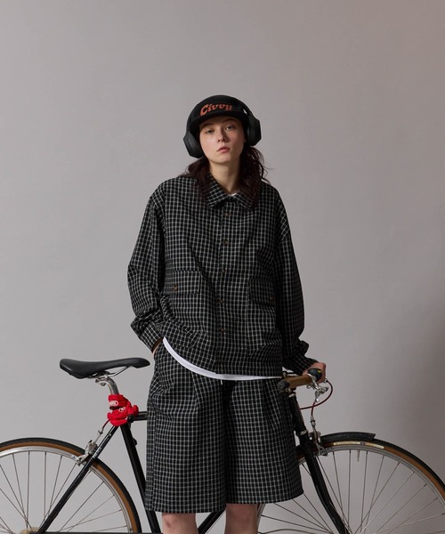 CIVVY.(シヴィ―)の「Seersucker Setup Shirt - シアサッカー セットアップ シャツ(シャツ/ブラウス・メンズ・ブラック/ネイビー・MEDIUM/LARGE)」の13枚目の写真