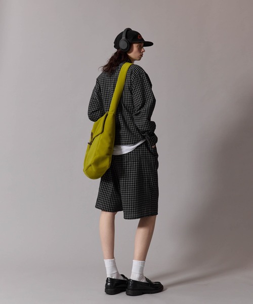 CIVVY.(シヴィ―)の「Seersucker Setup Shirt - シアサッカー セットアップ シャツ(シャツ/ブラウス・メンズ・ブラック/ネイビー・MEDIUM/LARGE)」の3枚目の写真