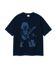 PIXEL GUITAR KID OVER FIT T-SHIRT (3color)