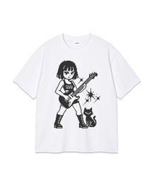 PIXEL GUITAR KID OVER FIT T-SHIRT (3color)