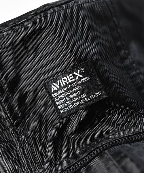 AVIREX(アヴィレックス)の「AVIREX撥水サファリハット(ハット・メンズ・ブラック系その他/ベージュ/ブラック/カーキ・MEDIUM/X-LARGE)」の6枚目の写真
