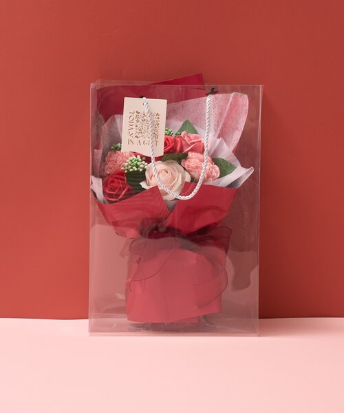 BIRTHDAY BAR(バースデイバー)の「≪ギフトにオススメ!≫Soap Flower Bouquet Medium Large ソープフラワーブーケ(インテリア雑貨・レディース・レッド/ピンク・0)」の5枚目の写真
