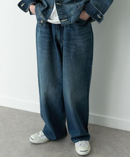 Lee 101 USA サルビッジ デニムパンツ 34インチ Lee 101 ANNIV. 101-Z LOOSE（デニムパンツ）｜Lee（リー）の