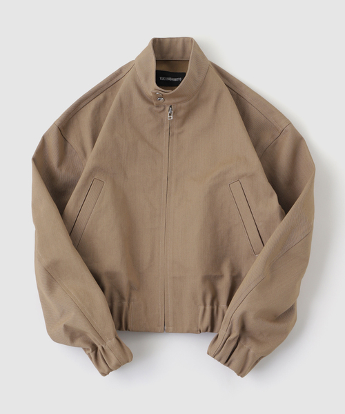 YUKI HASHIMOTO(ユウキハシモト)の「YUKI HASHIMOTO / ユウキハシモト HARRINGTON JACKET(ブルゾン・メンズ・ブラック/ベージュ・MEDIUM)」の2枚目の写真