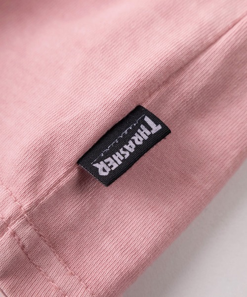THRASHER(スラッシャー)の「【70】【THRASHER/スラッシャー】ピグメント加工 フォトプリント クルーネック Tシャツ/バックプリント/ワンポイント刺繍(Tシャツ/カットソー・メンズ・チャコールグレー/ピンク/グレー/ブラウン/サックスブルー・L/XL/M)」の11枚目の写真