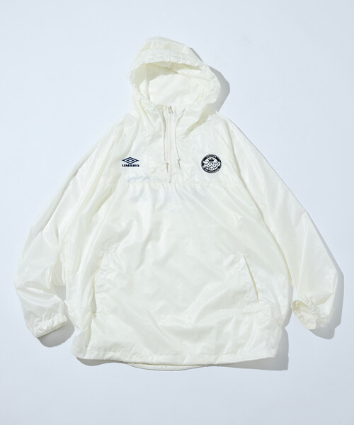 UMBRO(アンブロ)の「UMBRO/アンブロ UMBRO × Aooo アノラックパーカー(ブルゾン・メンズ・オフホワイト/ネイビー・MEDIUM/LARGE/X-LARGE)」の21枚目の写真