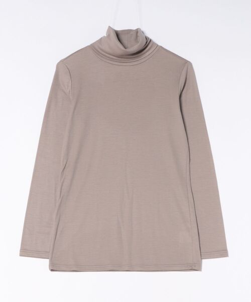 ARCHIVER(アーカイバ)の「【S】【it】【BLANC VERT La NATURE】ウールハイネック(Tシャツ/カットソー・レディース・グレイッシュベージュ/ベージュ/ブラウン・40)」の1枚目の写真