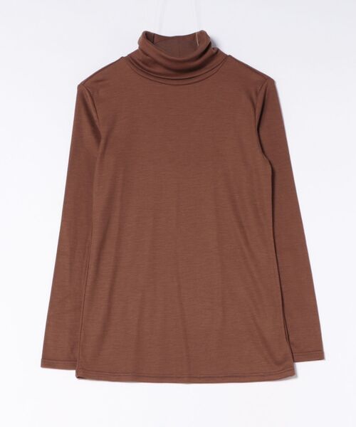 ARCHIVER(アーカイバ)の「【S】【it】【BLANC VERT La NATURE】ウールハイネック(Tシャツ/カットソー・レディース・グレイッシュベージュ/ベージュ/ブラウン・40)」の2枚目の写真