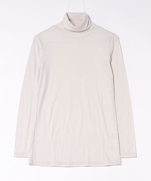 ARCHIVER(アーカイバ)の「【S】【it】【BLANC VERT La NATURE】ウールハイネック(Tシャツ/カットソー・レディース・グレイッシュベージュ/ベージュ/ブラウン・40)」の3枚目の写真