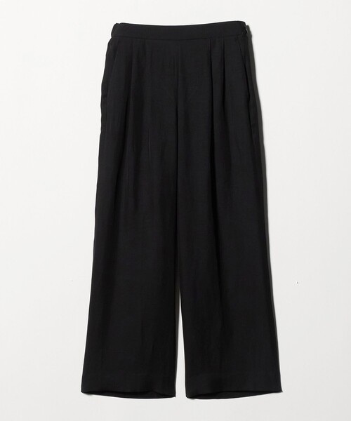 UNITED ARROWS（ユナイテッドアローズ）の「タック イージーパンツ ‐ウォッシャブル‐（スラックス・レディース・ネイビー/ブラック・38/36）」の19枚目の写真