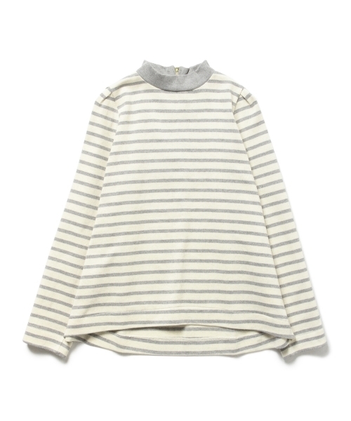 CAROLINA GLASER(カロリナ グレイサー)の「CAROLINA GLASER / ハイネックボーダー(Tシャツ/カットソー・レディース・グレー/ネイビー・ONE SIZE)」の22枚目の写真