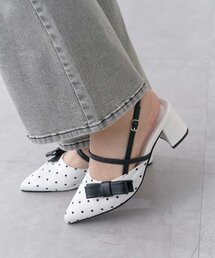 【Belle Charme】Elegant Ribbon Mules