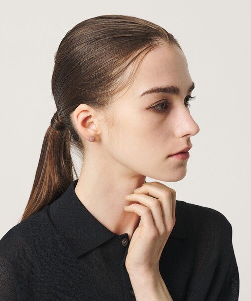 BEAUTY&YOUTH UNITED ARROWS(ビューティーアンドユースユナイテッドアローズ)の「<eoa>ストーン ロードナイト スタッズ ピアス 片耳用(ピアス(片耳用)・メンズ・シルバー・FREE)」の3枚目の写真