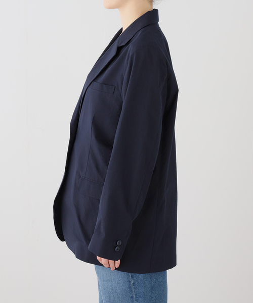 IENA(イエナ)の「《一部店舗限定》Maison IENA テーラードジャケット(テーラードジャケット・レディース・ネイビー/ベージュ・FREE)」の3枚目の写真