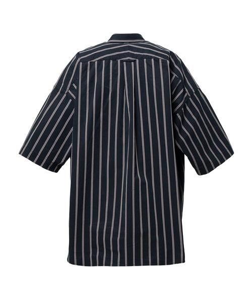 In・stru(men-tal).(インストルメンタル)の「【in・stru(men-tal).】COTTON HIGH DENSITY STRIPE SS SHIRTS(シャツ/ブラウス・メンズ・ホワイト/ブラック・48/46/44)」の10枚目の写真