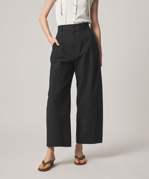 Steven Alan(スティーブンアラン)の「<Steven Alan>コットン ワイド パンツ(その他パンツ・レディース・オリーブ/ブラック・S/M/L)」の2枚目の写真