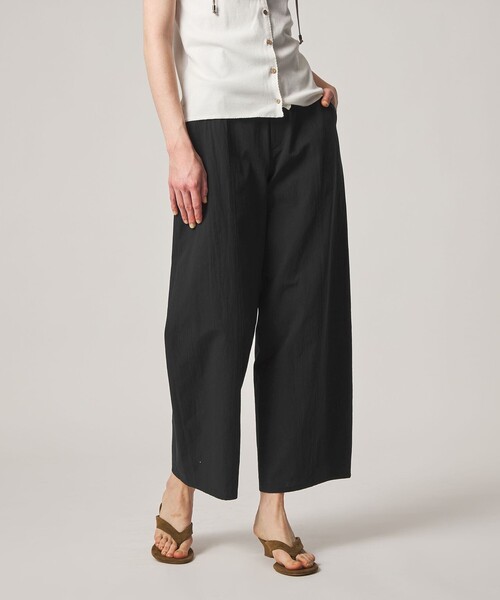 Steven Alan(スティーブンアラン)の「<Steven Alan>コットン ワイド パンツ(その他パンツ・レディース・オリーブ/ブラック・S/M/L)」の5枚目の写真