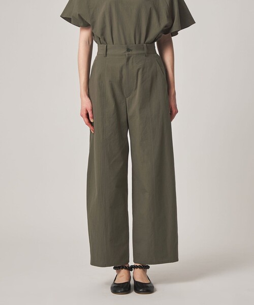 Steven Alan(スティーブンアラン)の「<Steven Alan>コットン ワイド パンツ(その他パンツ・レディース・オリーブ/ブラック・S/M/L)」の7枚目の写真