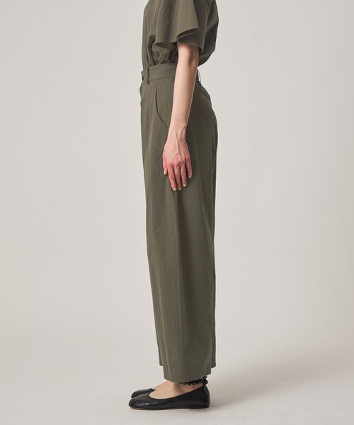Steven Alan(スティーブンアラン)の「<Steven Alan>コットン ワイド パンツ(その他パンツ・レディース・オリーブ/ブラック・S/M/L)」の8枚目の写真
