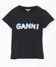 GANNI（ガニー）　Tシャツ 楽天市場】GANNI ガニー 半袖 Tシャツ Basic Jersey Sun Heart Relaxed