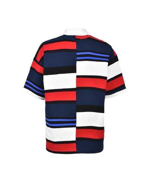BREATH(ブレス)の「EMBLEM LOGO CRAZY BORDER POLO SHIRT(シャツ/ブラウス・メンズ・ブルー/ブラック/レッド/イエロー・MEDIUM/LARGE/SMALL)」の11枚目の写真