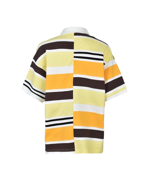 BREATH(ブレス)の「EMBLEM LOGO CRAZY BORDER POLO SHIRT(シャツ/ブラウス・メンズ・ブルー/ブラック/レッド/イエロー・MEDIUM/LARGE/SMALL)」の14枚目の写真
