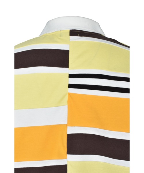 BREATH(ブレス)の「EMBLEM LOGO CRAZY BORDER POLO SHIRT(シャツ/ブラウス・メンズ・ブルー/ブラック/レッド/イエロー・MEDIUM/LARGE/SMALL)」の16枚目の写真