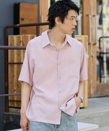 WEGO/クロップドSSサッカーストライプシャツ
