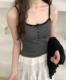 レースティアードキャミソール