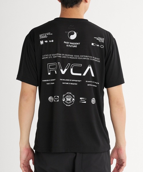 RVCA(ルーカ)の「RVCA メンズ SPIRIT ALL OVER Tシャツ 【2026年夏モデル】(Tシャツ/カットソー・メンズ・ホワイト/ブラック・SMALL/MEDIUM/LARGE/X-LARGE)」の9枚目の写真