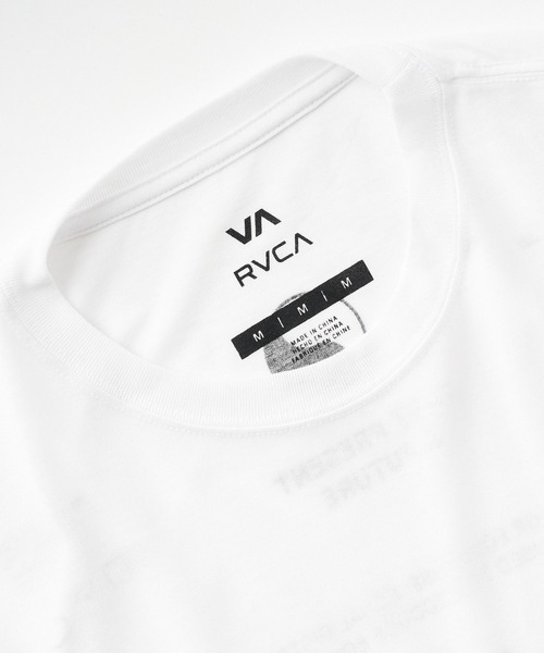 RVCA(ルーカ)の「RVCA メンズ SPIRIT ALL OVER Tシャツ 【2026年夏モデル】(Tシャツ/カットソー・メンズ・ホワイト/ブラック・SMALL/MEDIUM/LARGE/X-LARGE)」の5枚目の写真