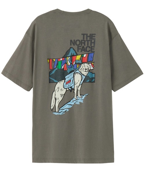THE NORTH FACE(ザノースフェイス)の「ザ ノース フェイス THE NORTH FACE S/S Dogsled Graphic Tee ショートスリーブドッグスレッドグラフィックティー(Tシャツ/カットソー・メンズ・グレー/アイボリー/ブラック・SS/S/M/L/XL/2XL)」の3枚目の写真