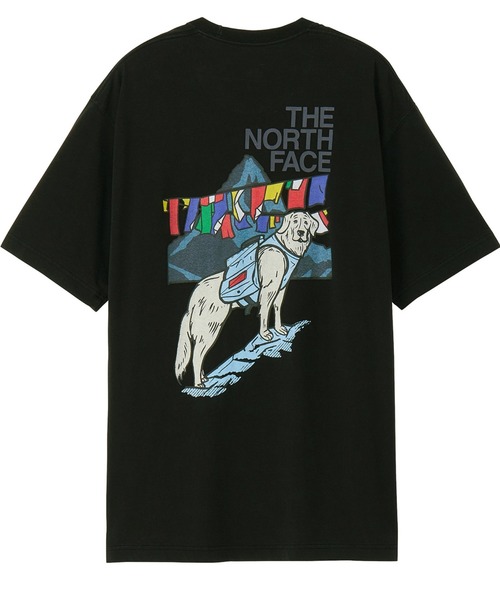 THE NORTH FACE(ザノースフェイス)の「ザ ノース フェイス THE NORTH FACE S/S Dogsled Graphic Tee ショートスリーブドッグスレッドグラフィックティー(Tシャツ/カットソー・メンズ・グレー/アイボリー/ブラック・SS/S/M/L/XL/2XL)」の2枚目の写真